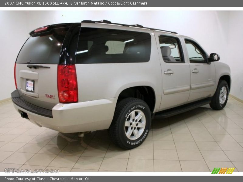 Silver Birch Metallic / Cocoa/Light Cashmere 2007 GMC Yukon XL 1500 SLE 4x4
