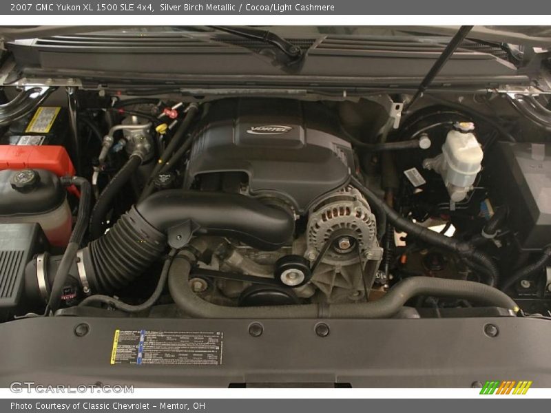 Silver Birch Metallic / Cocoa/Light Cashmere 2007 GMC Yukon XL 1500 SLE 4x4