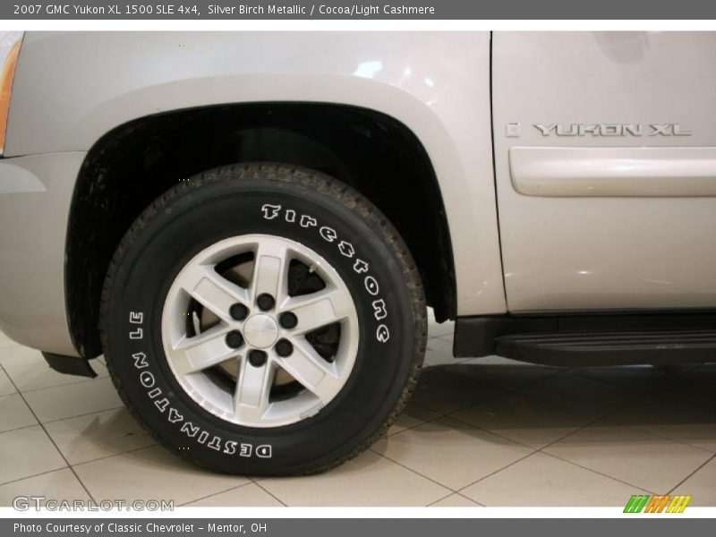 Silver Birch Metallic / Cocoa/Light Cashmere 2007 GMC Yukon XL 1500 SLE 4x4