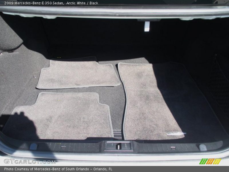 Arctic White / Black 2009 Mercedes-Benz E 350 Sedan