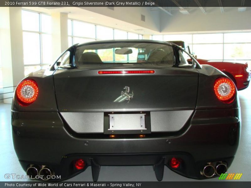  2010 599 GTB Fiorano 231 Grigio Silverstone (Dark Grey Metallic)