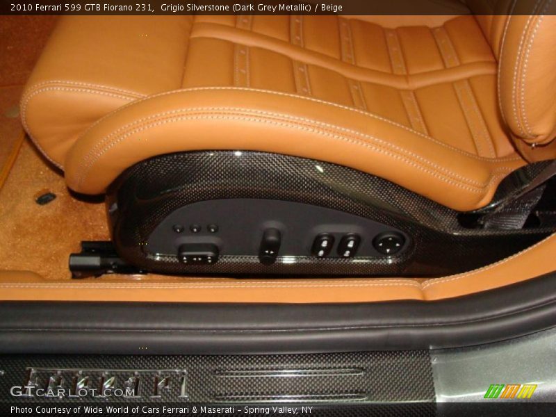  2010 599 GTB Fiorano 231 Beige Interior