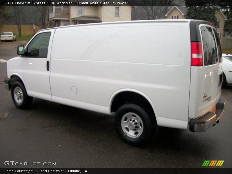  2011 Express 2500 Work Van Summit White