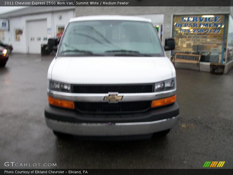 Summit White / Medium Pewter 2011 Chevrolet Express 2500 Work Van