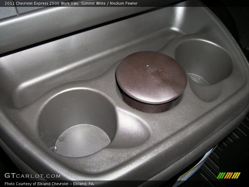 Summit White / Medium Pewter 2011 Chevrolet Express 2500 Work Van