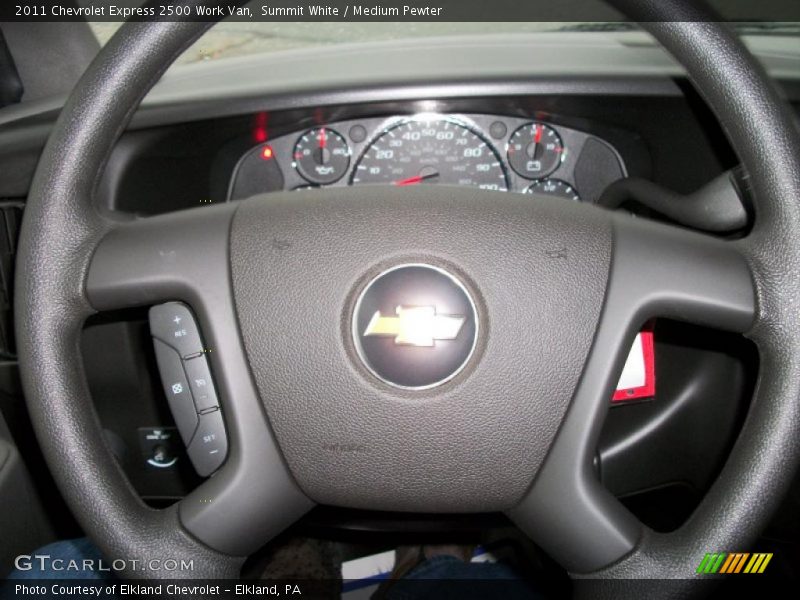 Summit White / Medium Pewter 2011 Chevrolet Express 2500 Work Van