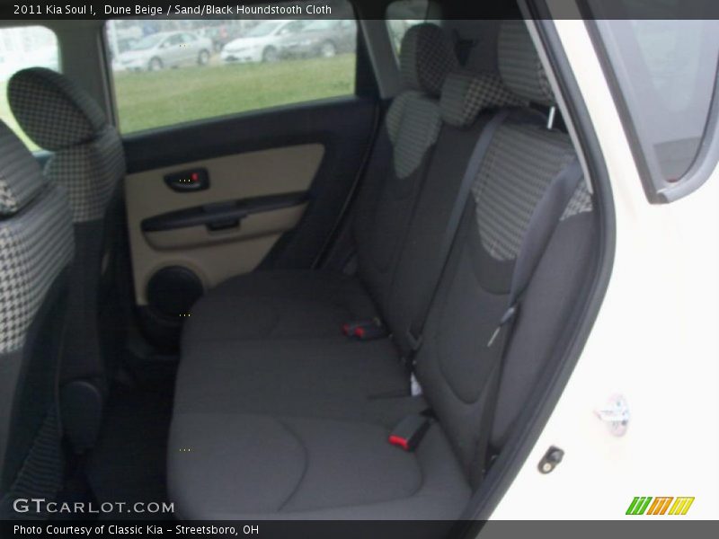 Dune Beige / Sand/Black Houndstooth Cloth 2011 Kia Soul !
