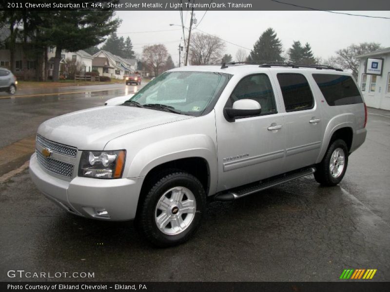 Sheer Silver Metallic / Light Titanium/Dark Titanium 2011 Chevrolet Suburban LT 4x4
