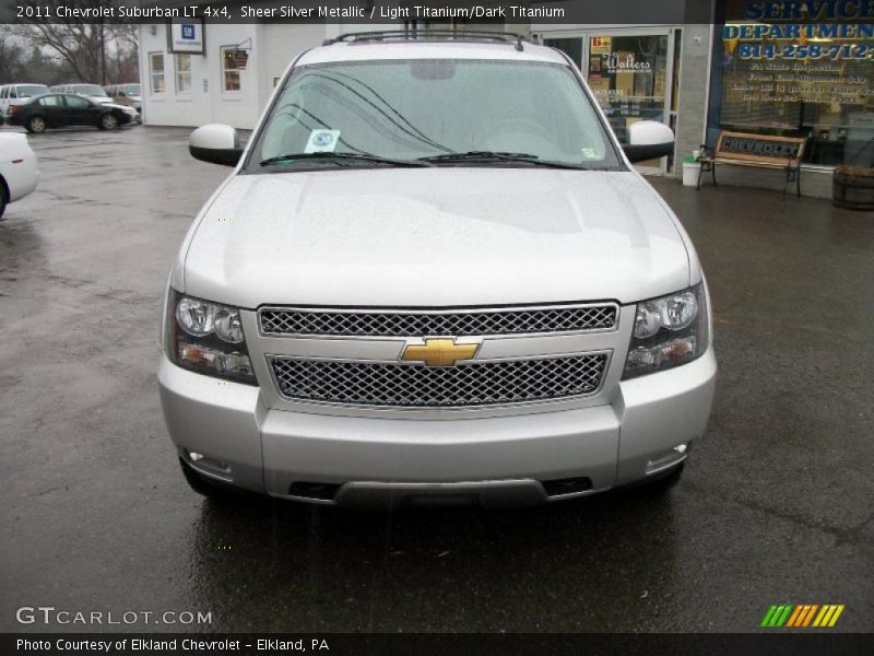Sheer Silver Metallic / Light Titanium/Dark Titanium 2011 Chevrolet Suburban LT 4x4
