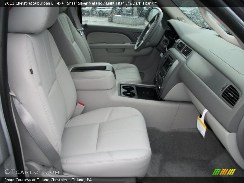  2011 Suburban LT 4x4 Light Titanium/Dark Titanium Interior
