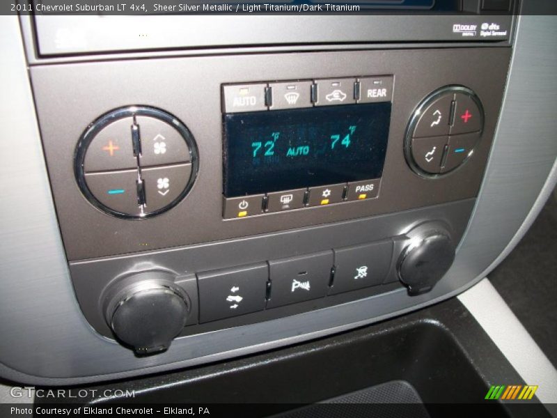 Controls of 2011 Suburban LT 4x4