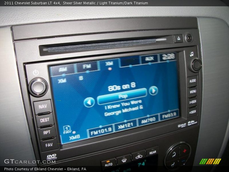 Controls of 2011 Suburban LT 4x4