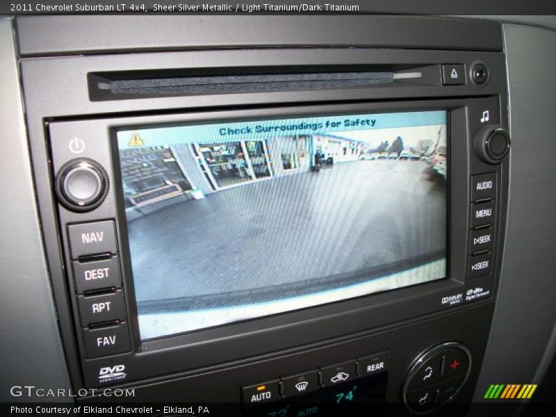 Controls of 2011 Suburban LT 4x4