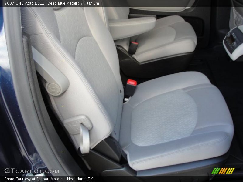 Deep Blue Metallic / Titanium 2007 GMC Acadia SLE