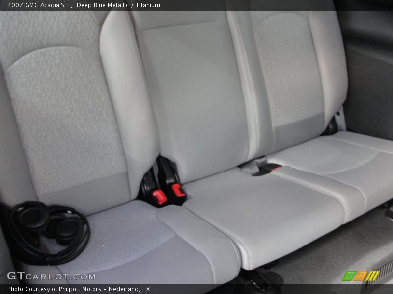 Deep Blue Metallic / Titanium 2007 GMC Acadia SLE