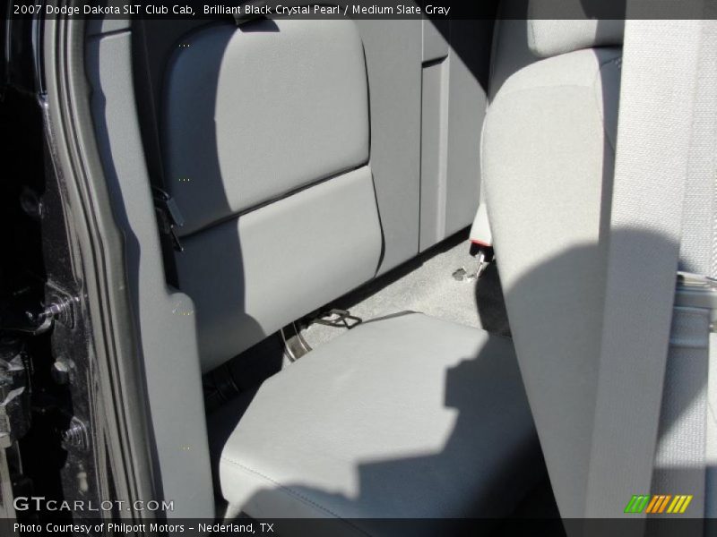  2007 Dakota SLT Club Cab Medium Slate Gray Interior