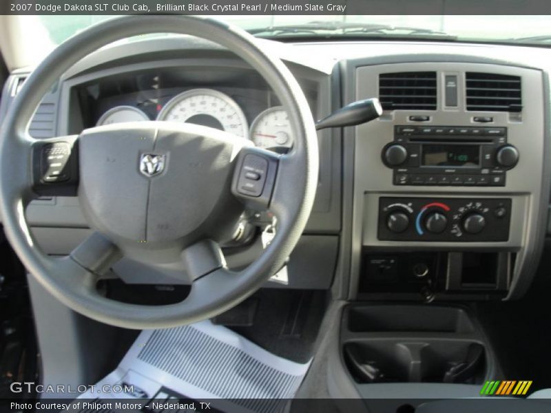Dashboard of 2007 Dakota SLT Club Cab