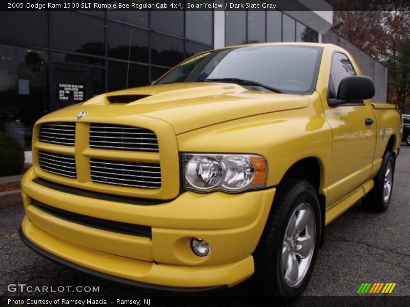  2005 Ram 1500 SLT Rumble Bee Regular Cab 4x4 Solar Yellow