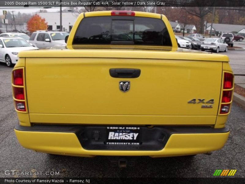 Solar Yellow / Dark Slate Gray 2005 Dodge Ram 1500 SLT Rumble Bee Regular Cab 4x4