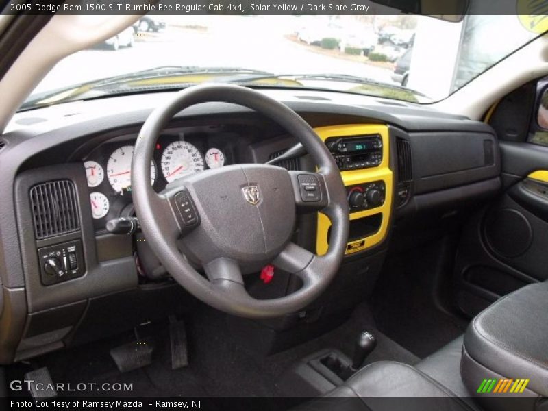 Solar Yellow / Dark Slate Gray 2005 Dodge Ram 1500 SLT Rumble Bee Regular Cab 4x4