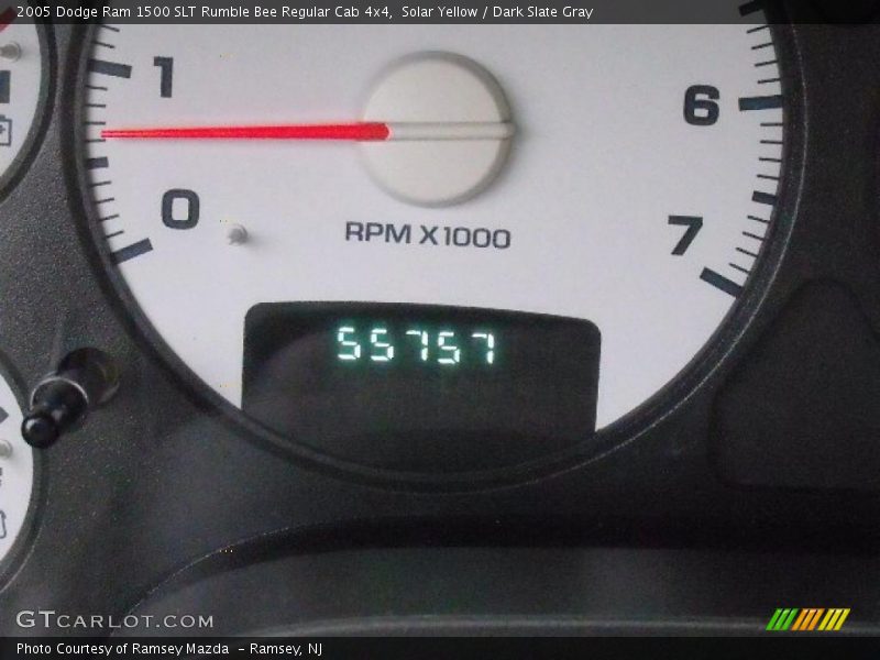 Solar Yellow / Dark Slate Gray 2005 Dodge Ram 1500 SLT Rumble Bee Regular Cab 4x4