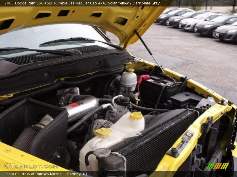 Solar Yellow / Dark Slate Gray 2005 Dodge Ram 1500 SLT Rumble Bee Regular Cab 4x4