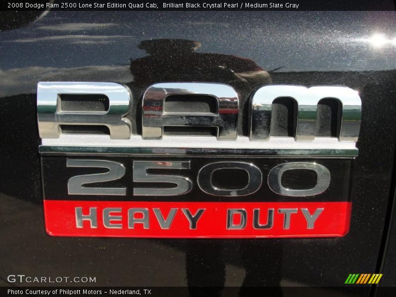  2008 Ram 2500 Lone Star Edition Quad Cab Logo