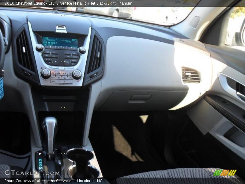 Silver Ice Metallic / Jet Black/Light Titanium 2010 Chevrolet Equinox LT