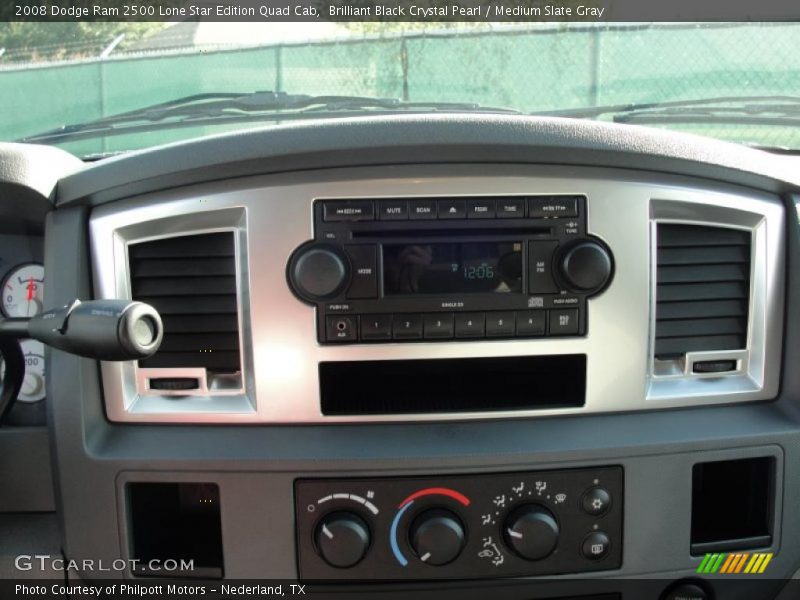 Controls of 2008 Ram 2500 Lone Star Edition Quad Cab