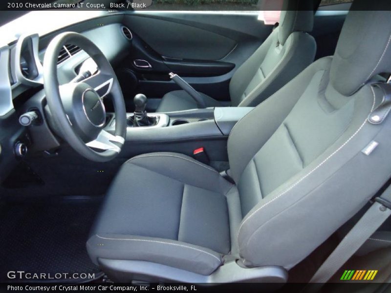  2010 Camaro LT Coupe Black Interior