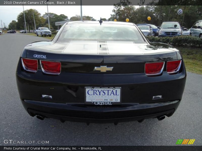 Black / Black 2010 Chevrolet Camaro LT Coupe