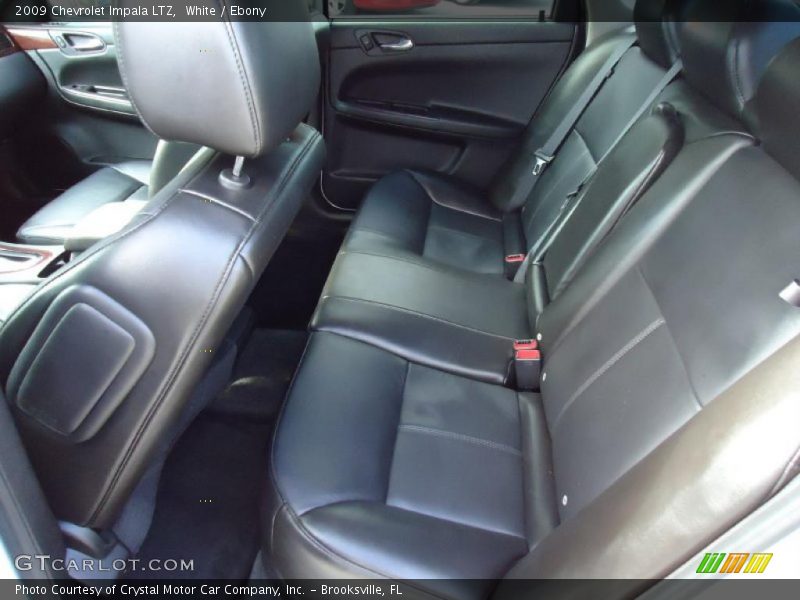 White / Ebony 2009 Chevrolet Impala LTZ