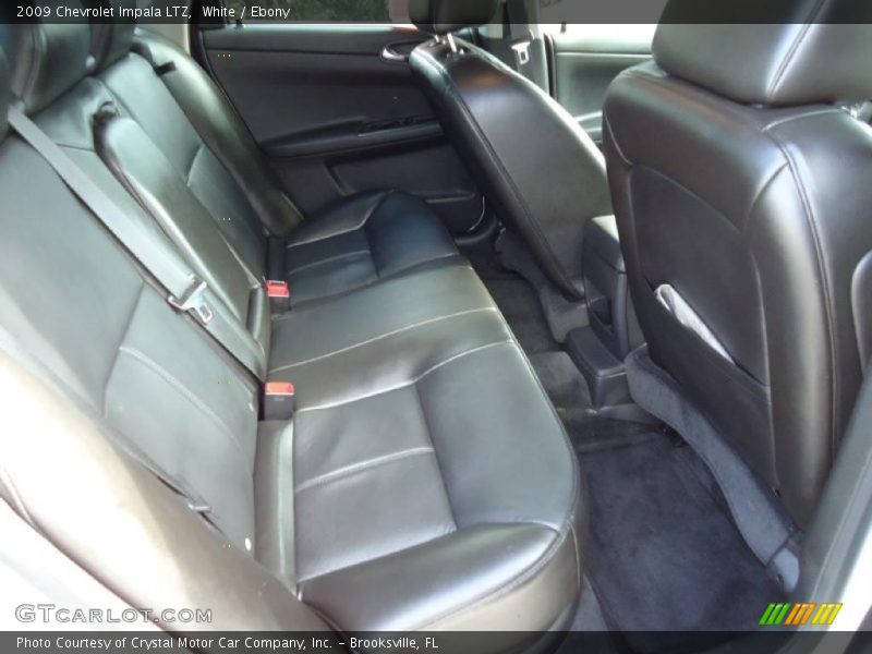 White / Ebony 2009 Chevrolet Impala LTZ