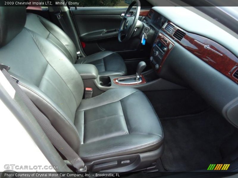 White / Ebony 2009 Chevrolet Impala LTZ