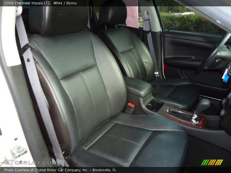 White / Ebony 2009 Chevrolet Impala LTZ