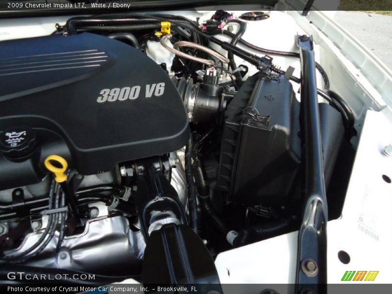 White / Ebony 2009 Chevrolet Impala LTZ