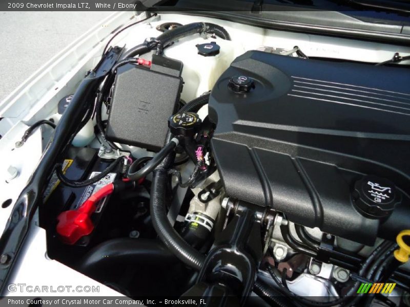 White / Ebony 2009 Chevrolet Impala LTZ