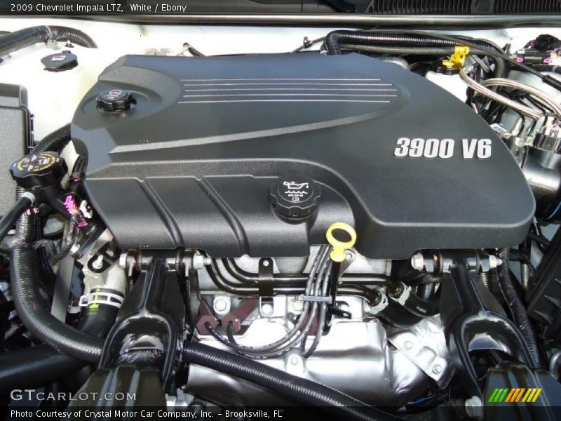 White / Ebony 2009 Chevrolet Impala LTZ