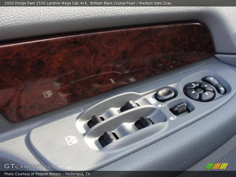 Controls of 2009 Ram 2500 Laramie Mega Cab 4x4