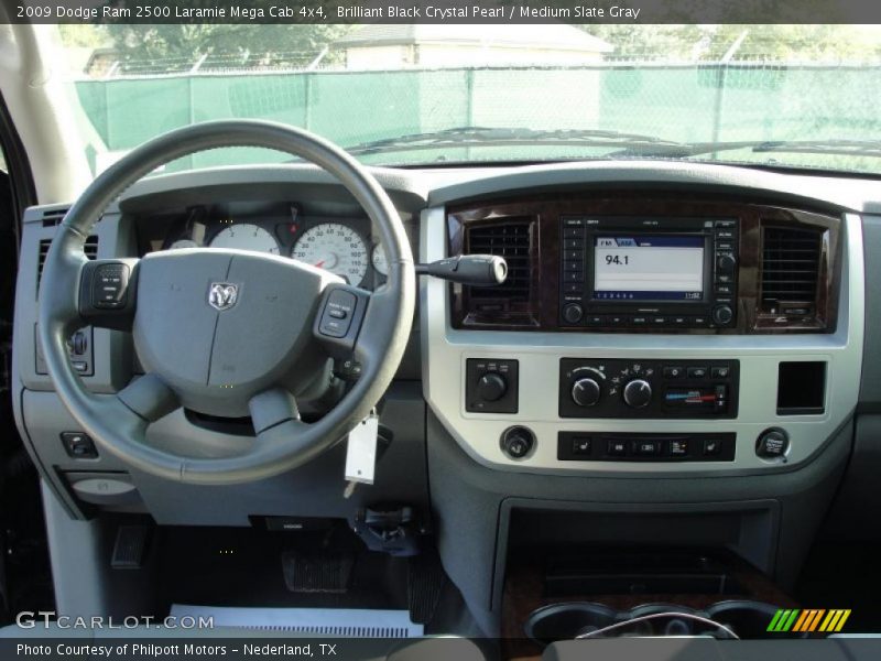 Dashboard of 2009 Ram 2500 Laramie Mega Cab 4x4