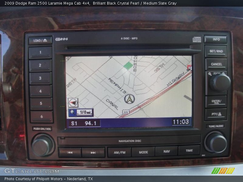 Navigation of 2009 Ram 2500 Laramie Mega Cab 4x4