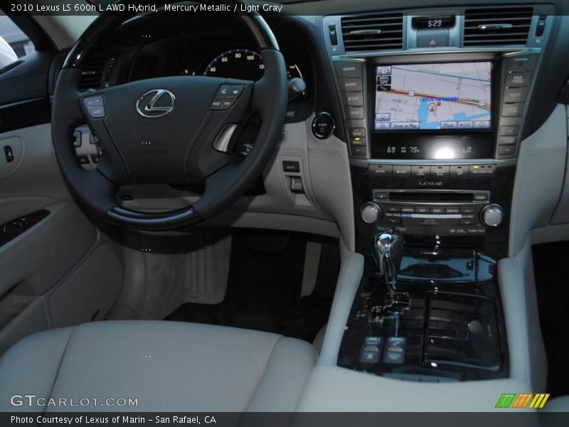 Dashboard of 2010 LS 600h L AWD Hybrid