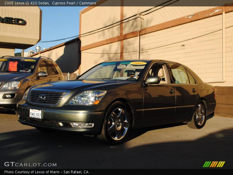 Cypress Pearl / Cashmere 2005 Lexus LS 430 Sedan