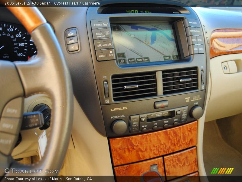 Navigation of 2005 LS 430 Sedan