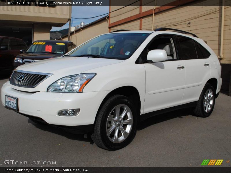 Front 3/4 View of 2009 RX 350 AWD