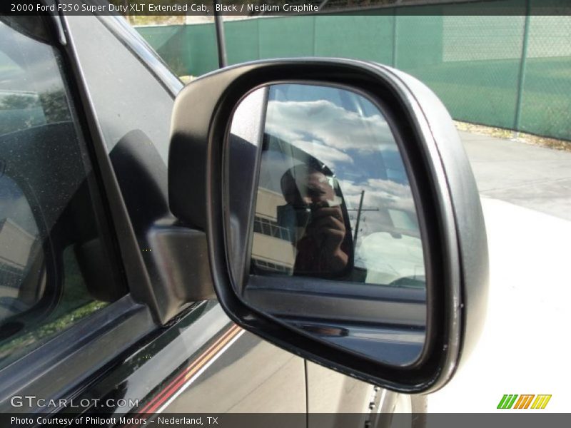Black / Medium Graphite 2000 Ford F250 Super Duty XLT Extended Cab