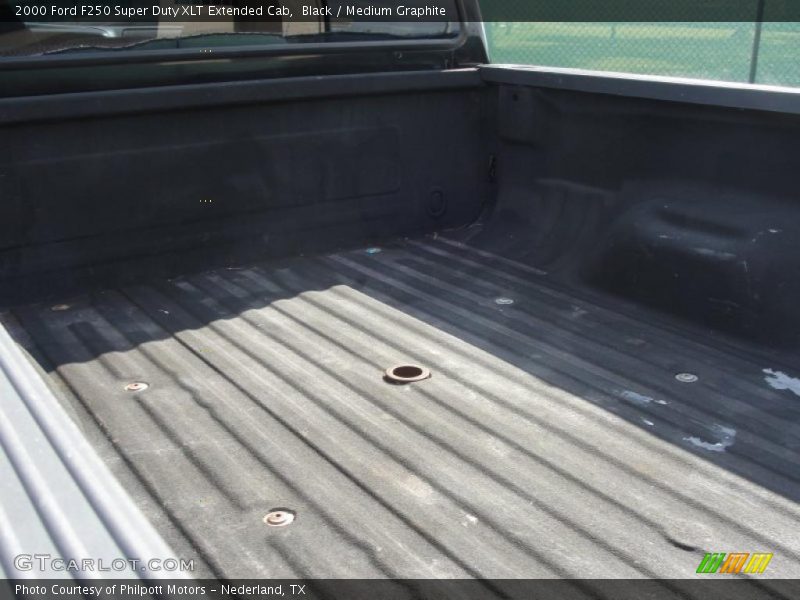 Black / Medium Graphite 2000 Ford F250 Super Duty XLT Extended Cab