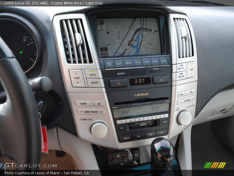 Navigation of 2009 RX 350 AWD