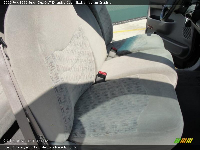 Black / Medium Graphite 2000 Ford F250 Super Duty XLT Extended Cab