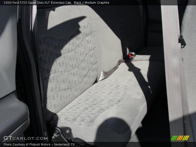 Black / Medium Graphite 2000 Ford F250 Super Duty XLT Extended Cab